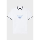Emporio Armani Pamuk Karışımlı Slim Fit Bisiklet Yaka T Shirt Erkek T SHİRT EM005271 AF10017 U0003