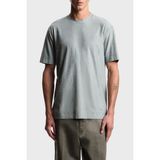 Emporio Armani Pamuk ve Ipek Karışımlı Regular Fit Bisiklet Yaka T Shirt Erkek T Shirt EM004644 AF23458 F8254 - Gri - XL