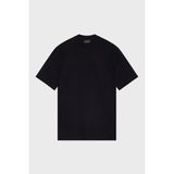 Emporio Armani Pamuk ve Ipek Karışımlı Regular Fit Bisiklet Yaka T Shirt Erkek T Shirt EM004644 AF23458 FC333 - Siyah - XL