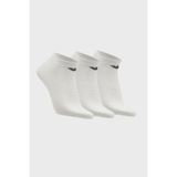 Emporio Armani Pamuklu Logolu 3 Pack Çorap Erkek Çorap EM000550 AF14446 M0066 - S - M - Beyaz