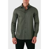 Emporio Armani Pamuklu Logolu Regular Fit Gömlek Erkek Gömlek 6D1C86 1nıuz F512 - Haki