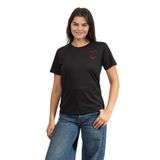 Emporio Armani Pamuklu Regular Fit Bisiklet Yaka Minimal Desenli T Shirt Bayan T SHİRT EW002608 AF18844 UC001
