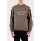 Emporio Armani Pamuklu Regular Fit Bisiklet Yaka Sweat Erkek SWEAT 6R1MG5 1JWPZ 0497