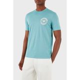 Emporio Armani Pamuklu Regular Fit Bisiklet Yaka T Shirt Erkek T Shirt 3D1Tg8 1Jocz 0752 - Su Yeşili - XL