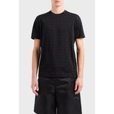 Emporio Armani Pamuklu Regular Fit Bisiklet Yaka T Shirt Erkek T Shirt 3D1TH5 1jorz 0999 - Siyah