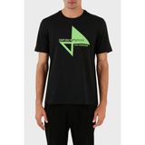 Emporio Armani Pamuklu Regular Fit Bisiklet Yaka T Shirt Erkek T Shirt 6R1T6Q 1J7FZ 0999 - Siyah