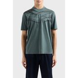 Emporio Armani Pamuklu Regular Fit Bisiklet Yaka T Shirt Erkek T Shirt EM001023 AF13747 M9056 - Mint