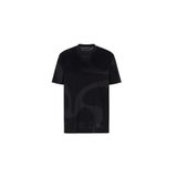 Emporio Armani Pamuklu Regular Fit Bisiklet Yaka Tamamı Logolu T Shirt Erkek T SHİRT EM002957 AF10017 FC242