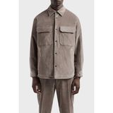 Emporio Armani Pamuklu Regular Fit Kadife Ceket Erkek Ceket 6D1CN0 1nucz 0144 - Vizon - 50