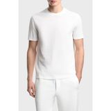 Emporio Armani Pamuklu Regular Fit Logolu Bisiklet Yaka T Shirt Erkek T Shirt EM004594 AF10762 F0185 - Beyaz - 2XL