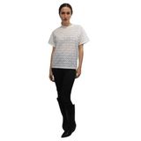 Emporio Armani Pamuklu Regular Fit Transparan T Shirt Bayan T SHİRT 3D2T7Q 2JMAZ 0100