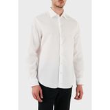 Emporio Armani Pamuklu Regular Fit Uzun Kollu Gömlek Erkek Gömlek EM000099 TE14192 U0002 - Beyaz - XL