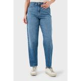 Emporio Armani Pamuklu Regular Fit Yüksek Bel Jeans Bayan KOT PANTOLON EW001502 AF22225 MB003