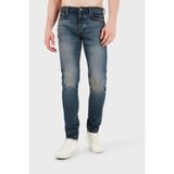 Emporio Armani Pamuklu Slim Fit Dar Paça Jeans Erkek Kot Pantolon EM000668 AF20752 MB001 - 36 - Lacivert