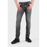 Emporio Armani Pamuklu Slim Fit Düşük Bel Jeans Erkek Kot Pantolon EM000121 AF17860 M8001 - Antrasit - 34