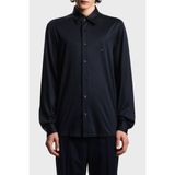 Emporio Armani Pamuklu Slim Fit Logolu Uzun Kollu Gömlek Erkek Gömlek EM004604 AF10017 UB118 - Lacivert - XL