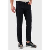 Emporio Armani Pamuklu Slim Fit Normal Bel Dar Paça Jeans Erkek Kot Pantolon EM000121 AF14122 UB118 - 32 - Lacivert