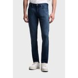 Emporio Armani Pamuklu Slim Fit Normal Bel Jeans Erkek Kot Pantolon EM000121 AF22821 MB002 - Lacivert - 33
