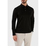 Emporio Armani Pamuklu Slim Fit Uzun Kollu Düğmeli Polo Yaka Sweat Erkek POLO YAKA SWEAT 8N1F97 1JUVZ 0999