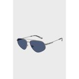 Emporio Armani Polikarbon Oval Güneş Gözlük Erkek Gözlük 0EA2156 300380 59 - Gri