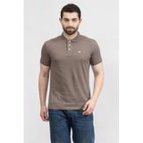 Emporio Armani Polo Yaka T-Shirt Gri, 3XL, 789357, KAHVERENGİ, Erkek