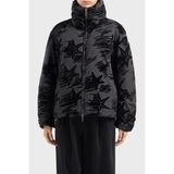 Emporio Armani Regular Fit Baskılı Dik Yaka Şişme Mont Bayan Mont 6D2B87 2nfqz 0999 - Siyah - 42