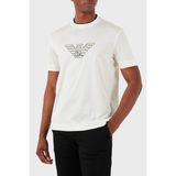 Emporio Armani Regular Fit Bisiklet Yaka T Shirt Erkek T Shirt 3D1Td4 1Juvz 01A8 - Bej - 2XL