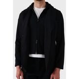 Emporio Armani Regular Fit Kapüşonlu Çıkarılabilir Iç Panelli Ceket Erkek Ceket EM001506 AF14076 UC001 - 54 - Siyah