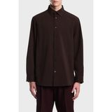 Emporio Armani Regular Fit Klasik Yaka Uzun Kollu Gömlek Erkek Gömlek EM006690 AF27876 UA331 - XL - Kahve