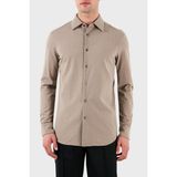 Emporio Armani Regular Fit Tümü Logolu Gömlek Erkek Gömlek EM001537 AF10017 F6063 - S - Bej