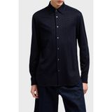 Emporio Armani Regular Fit Tümü Logolu Gömlek Erkek Gömlek EM001537 AF10017 FB229 - Lacivert