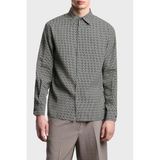 Emporio Armani Relaxed Fit Baskılı Uzun Kollu Gömlek Erkek GÖMLEK EM004178 AF14214 FB459