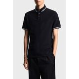 Emporio Armani Şerit Detaylı Pamuklu Regular Fit Düğmeli Polo Yaka T Shirt Erkek POLO YAKA T SHİRT EM003003 AF10497 UB118