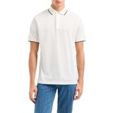Emporio Armani Şeritli% 100 Pamuk Düğmeli Polo Yaka T Shirt Erkek POLO YAKA T SHİRT EM000858 AF12955 U0003