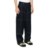 Emporio Armani Streç Pamuklu Dikiş Detaylı Relaxed Fit Kargo Pantolon Erkek PANTOLON EM003159 AF17809 MB001