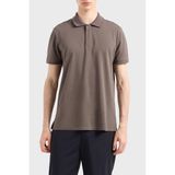 Emporio Armani Streç Pamuklu Regular Fit Fermuarlı Polo Yaka T Shirt Erkek POLO YAKA T SHİRT EM001146 AF13742 U6200