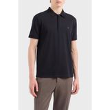 Emporio Armani Streç Pamuklu Regular Fit Fermuarlı Polo Yaka T Shirt Erkek POLO YAKA T SHİRT EM001146 AF13742 UB118