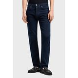 Emporio Armani Streç Pamuklu Regular Fit Normal Bel Düz Paça Jeans Erkek Kot Pantolon EM000121 AF14119 MB002 - Lacivert - 32
