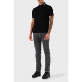 Emporio Armani Streç Pamuklu Skinny Fit Düşük Bel Dar Paça Kot Pantolon, 34, EM000121 AF17494 M8001, GRİ, Erkek