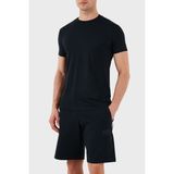 Emporio Armani Streç Pamuklu Slim Fit Bisiklet Yaka T Shirt Erkek T Shirt 8N1TF0 1jcdz 0920 - Lacivert