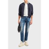 Emporio Armani Streç Pamuklu Slim Fit Düşük Bel Dar Paça Jeans Erkek Kot Pantolon EM000121 AF13281 MB002 - Lacivert - 34