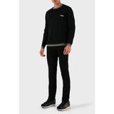 Emporio Armani Streç Pamuklu Slim Fit Düşük Bel Dar Paça Pantolon Erkek Kot Pantolon EM000121 AF19825 MC002 - Siyah - 31
