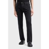 Emporio Armani Streç Pamuklu Slim Fit Düşük Bel Jeans Erkek Kot Pantolon 6D1J75 1dtmz 0005 - Siyah - 32