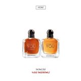 Emporio Armani Stronger With You Edt 100 ml ve Intensely Edp 100 ml Erkek Parfüm Seti 7829999999012