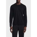 Emporio Armani Tamamı Logolu Regular Fit Bisiklet Yaka T Shirt Erkek T Shirt EM007338 AF10017 FC375 - Siyah