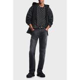 Emporio Armani Tamamı Logolu Suya Dayanıklı Kapüşonlu Ceket Erkek Ceket EM006751 AF12021 FB517 - 48 - Lacivert