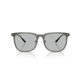 Emporio Armani Unisex Ea4255d Kare Güneş Gözlüğü, Parlak Şeffaf Gri/Açık Gri, 56 mm