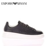 Emporio Armani X4X653 XR083 00930 Gri Erkek Sneaker Ayakkabı