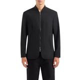 Emporio Armani Yün Karışımlı Fermuarlı Çift Taraflı Blazer Ceket Erkek CEKET 6R1G74 1NFVZ 0999
