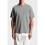 Emporio Armani Yün Karışımlı Kaşmir Örme Detaylı Regular Fit T Shirt Erkek T SHİRT EM005546 AF25181 F1009